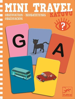 Mini gra podróżna obserwacyjna KATUVU Djeco