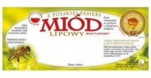 ETYKIETA na miód LIPOWY 100 szt etykiety Lipa E63