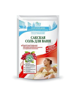 Sól do kąpieli sakska fitoaktywna 530g Fitokosmetik