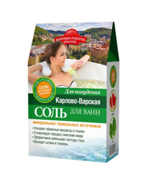 Sól do kąpieli z Karlowych Warów odchudzająca 500g Fitokosmetik