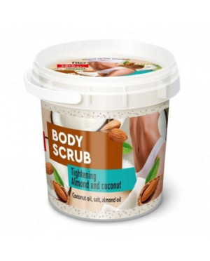 Scrub do ciała liftingujący kokos i migdały 155ml Fitokosmetik