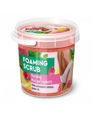 Scrub do ciała odnawiający mięta i malina 155ml Fitokosmetik