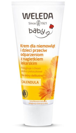 Krem przeciw odparzeniom z nagietkiem lekarskim 75ml Weleda