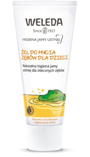 Żel do mycia zębów dla dzieci 50ml Weleda