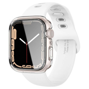 Etui Spigen Ultra Hybrid Apple Watch 7/8 45mm Crystal Clear