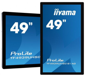 Monitor dotykowy iiyama ProLite TF4939UHSC-B1AG 49" 4K Open Frame PCAP, IPS