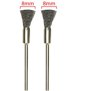 Szczotki Druciane Proxxon 8 Mm Pędzlowe Inox 2 Sztuki