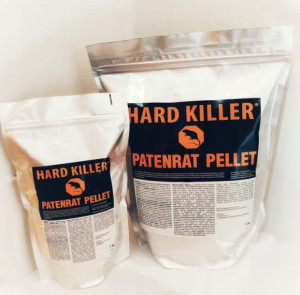 Trutka granulat na myszy szczury HARD KILLER 4 kg