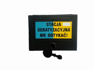 Stacja deratyzacyjna granulat pasta kostka na szczury myszy