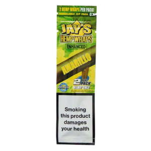 Bibułki JUICY JAYS Hemp Blunt Wraps smak AMARILLO Cytrynowy
