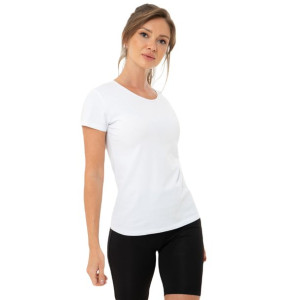 T-shirt Damski Klasyczny Biały M