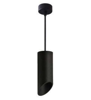Oprawa lampa wisząca 1XGU10 16CM czarna