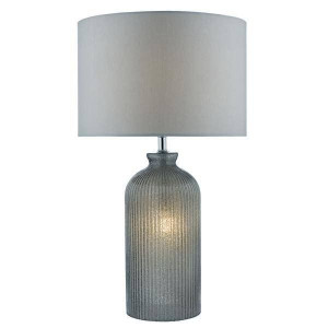 PAMPLONA Lampa Stołowa DUAL LIGHT Kolor Szary Szkło
