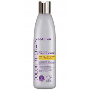 Kativa COLOR Therapy Blue Violet odżywka neutralizująca kolor blond 250ml