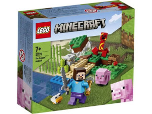 LEGO Minecraft 21177 Zasadzka Creepera Steve