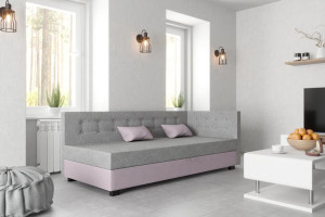 Tapczan hotelowy, łóżko jednoosobowe Gabi 90 cm