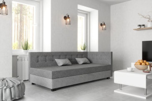 Tapczan hotelowy, łóżko jednoosobowe Gabi 80cm
