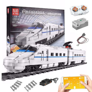 Klocki Technic Sterowany Pociąg Kolejka RC - Mould King 12002