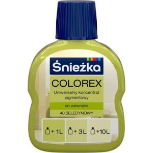 ŚNIEŻKA Pigment COLOREX 100ml SELEDYNOWY 40