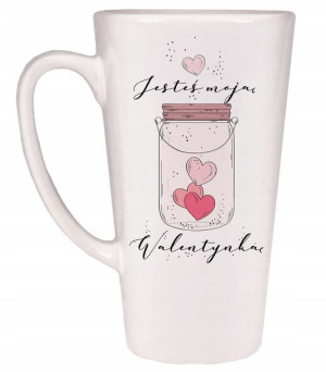 Kubek LATTE na PREZENT na WALENTYNKI dla NIEJ