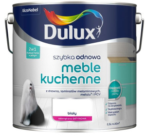 DULUX SZYBKA ODNOWA meble kuchenne biała, 2,5l