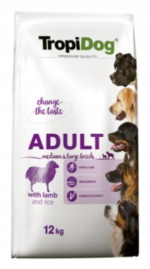 Tropidog Premium Large Breeds Lamb & Rice