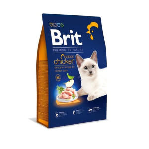 Brit Premium Cat Indoor Chicken Karma Dla Dorosłych Kotów 300 g