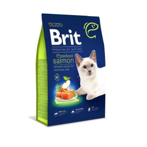 Brit Premium Cat Sterilized Salmon Dla Dorosłych Kotów Sterylizowanych Łoso