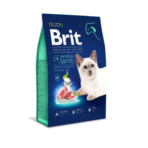 Brit Premium Cat Sensitive Lamb Hipoalergiczna Karma Dla Kota Jagnięcina 80