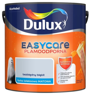 FARBA DULUX EASY CARE- bezbłędny błękit, 2.5l