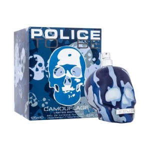 Police To Be Camouflage Blue Edt 125ml Oryginał