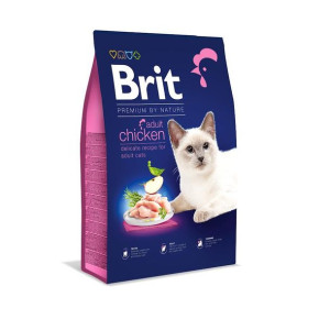 Brit Premium Cat Adult Chicken Karma Dla Dorosłych Kotów Kurczak 300 g