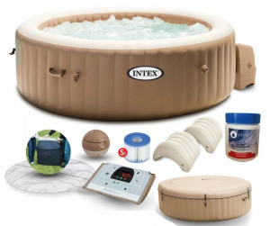 Intex 28426 spa jacuzzi 4os. podgrzewacz zagłówki
