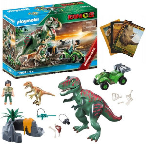 Playmobil - Atak T-Rex 70632 + GRATIS ZESZYT
