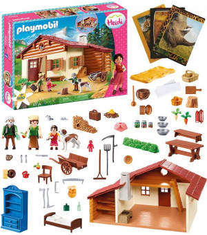 Playmobil 70253 Heidi I Dziadek W Górskiej Chacie + Gratis Zeszyt