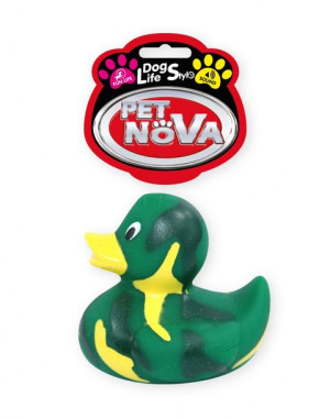 Pet Nova Kaczuszka 7cm zabawka piszcząca dla psów