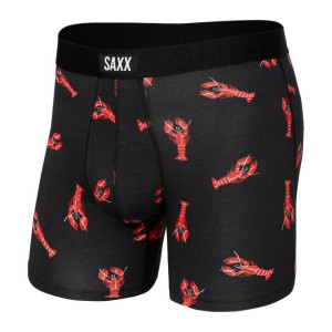 Majtki męskie bokserki SAXX UNDERCOVER Boxer Brief Fly raki - czarne