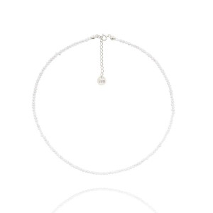 Choker z naturalnych pereł
