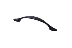 Uchwyt meblowy GTV Camaio 96 mm czarny mat