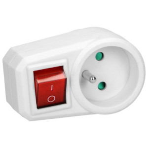 Orno Gniazdo Adapter Z Wyłącznikiem Or-ae-13188