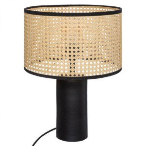 Lampa stołowa z plecionką wiedeńską