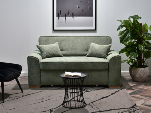 Elegancka Sofa Rozkładana Dla Dwóch Osób Lino Jasny Mech