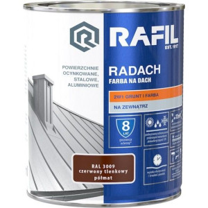 Rafil RADACH Farba na Dach 10l Ral3009 półmat
