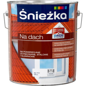 Śnieżka Farba NA DACH 10L Biały RAL9003