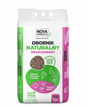 Nawóz Obornik Granulowany Naturalny 6 Kg 10l