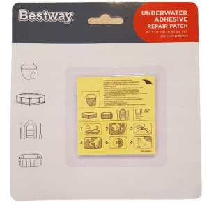 Zestaw wodoodpornych łatek naprawczych Bestway 62091