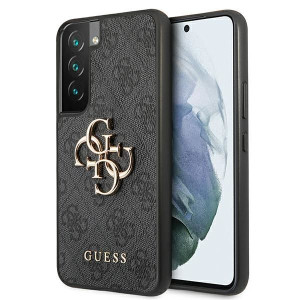 Etui Guess GUHCS22S4GMGGR Samsung Galaxy S22 szary/grey hardcase 4G Big Met
