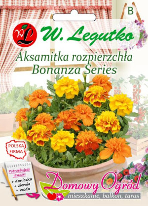 Nasiona Aksamitka Bonanza Series mieszanka, 0,5g