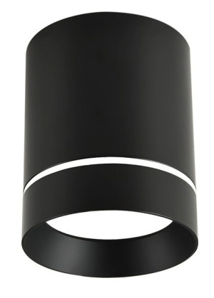 Tuba Lampa Sufitowa 1x15w Gu10 7,9/12 Czarny