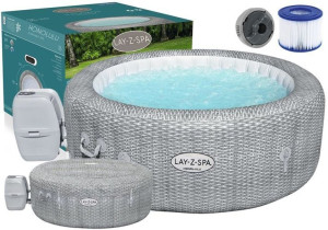Dmuchane SPA z Masażem i Podgrzewaczem Wody 6 Osobowe 196 x 71 cm Bestway 6
